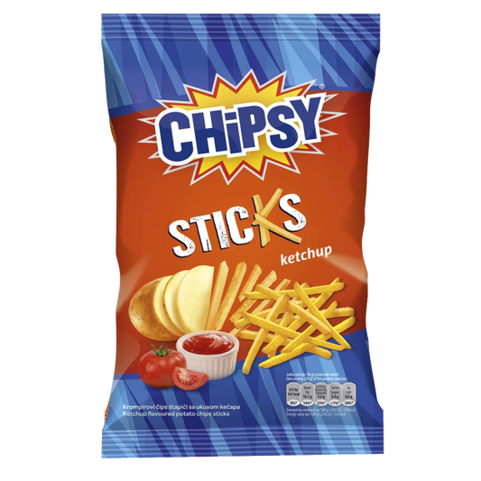 Chipsy Sticks With Ketchup 80gr