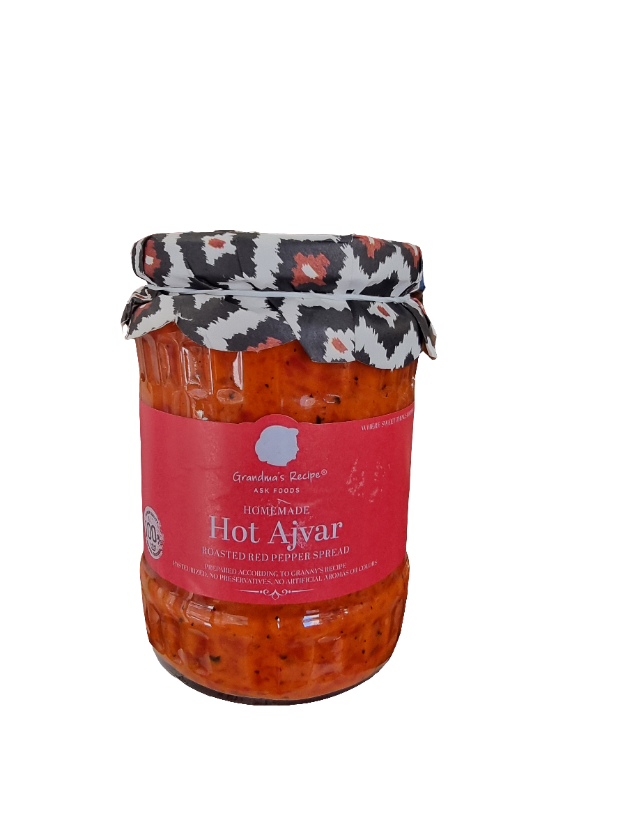 Ask 550 gr hemgjord ajvar stark