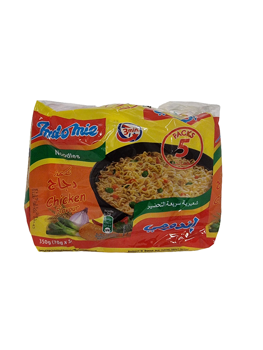 Indomie nudlar kyckling 5-pack