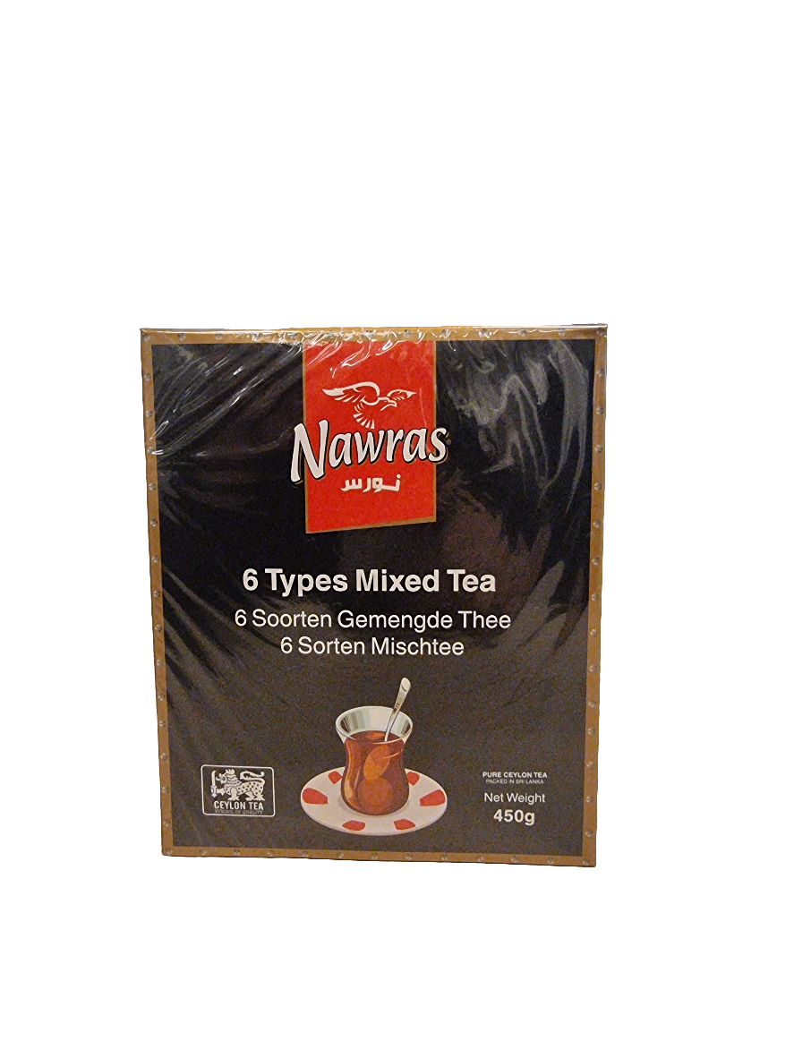 Nawras 450 gr mix ceylon te 6 sorter