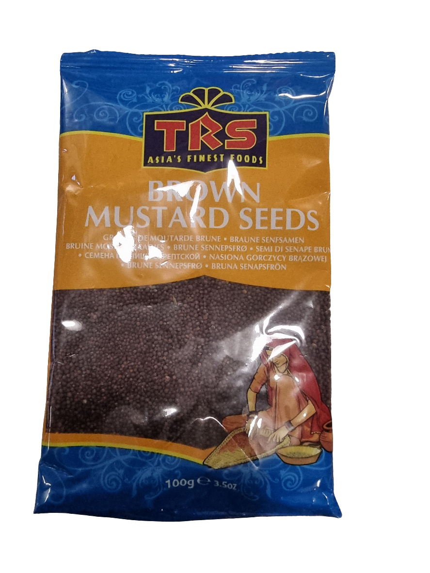 Trs 100gr brown mustard seeds
