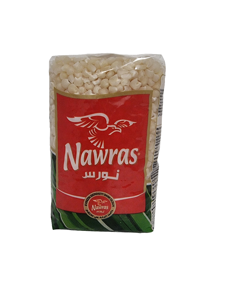 Nawras 900 gr vit majs hel