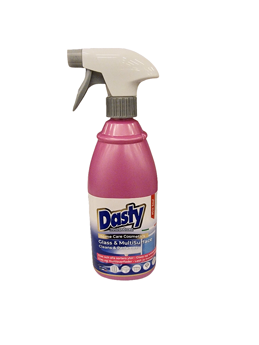 Dasty 600ml (ros) glass & allrengönring