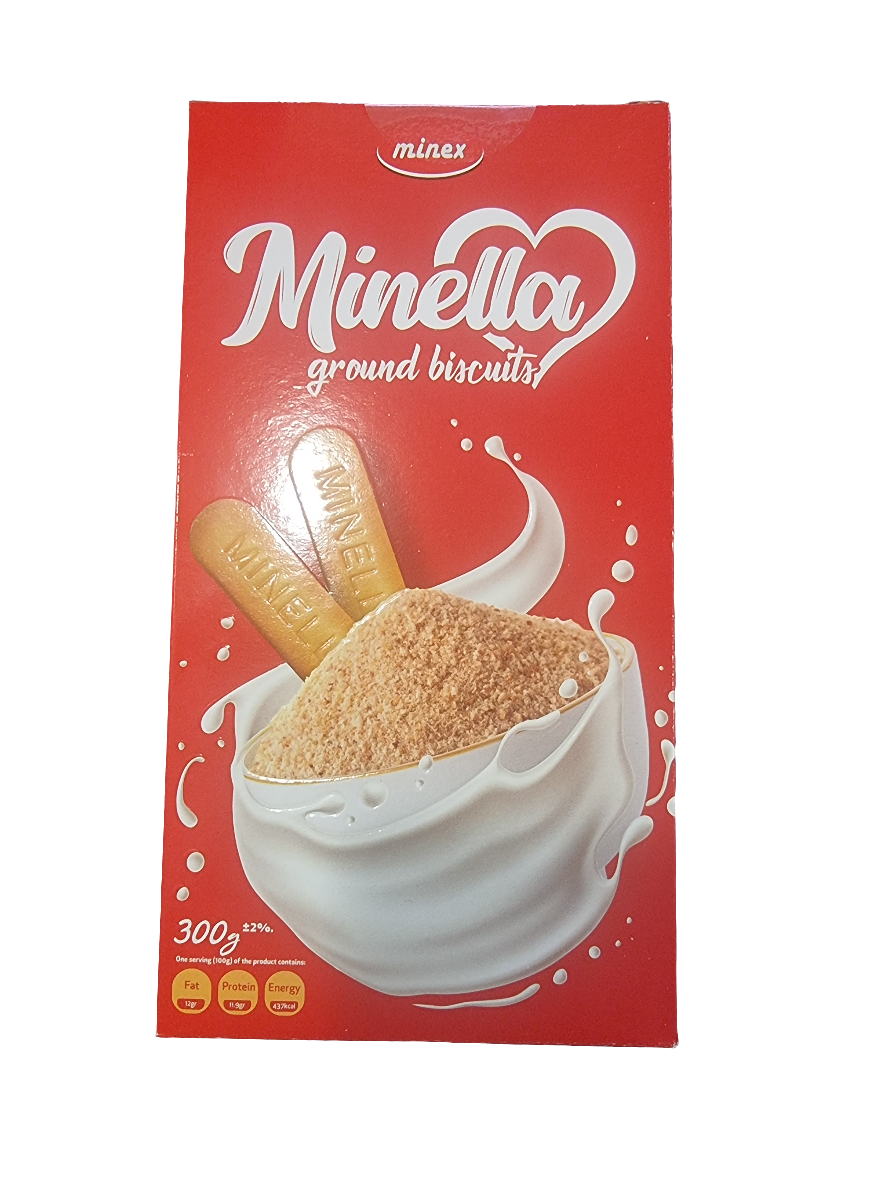 Minella 300 gr malen kex pulver