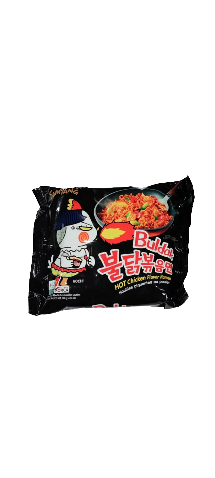 5-Pack Samyang Buldak Hot Chicken Ramen 5x140 g