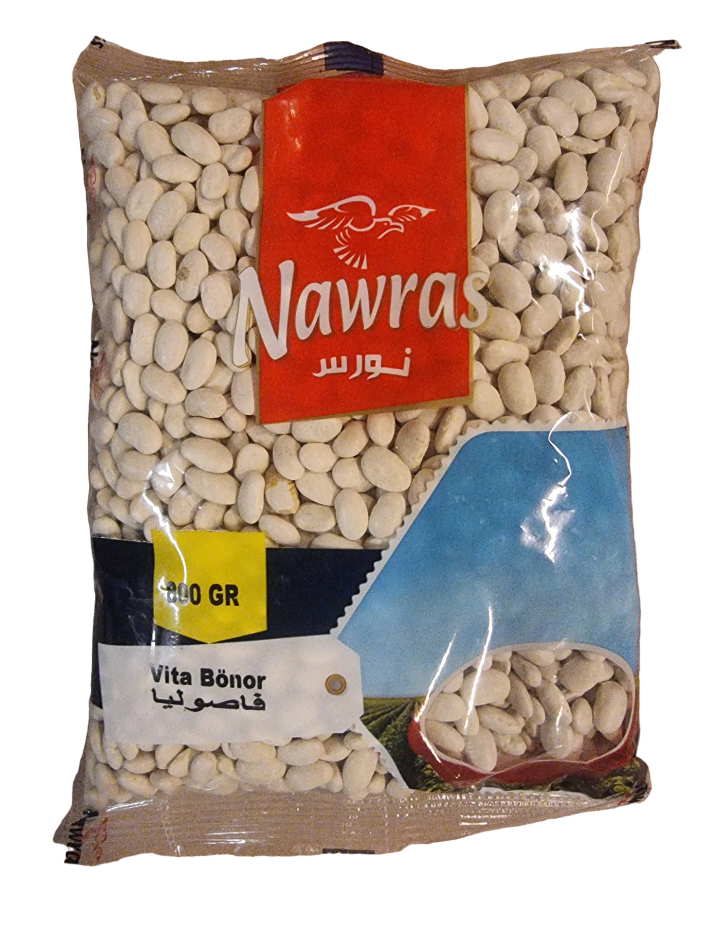 Nawras 800 gr vita bönor Kanada