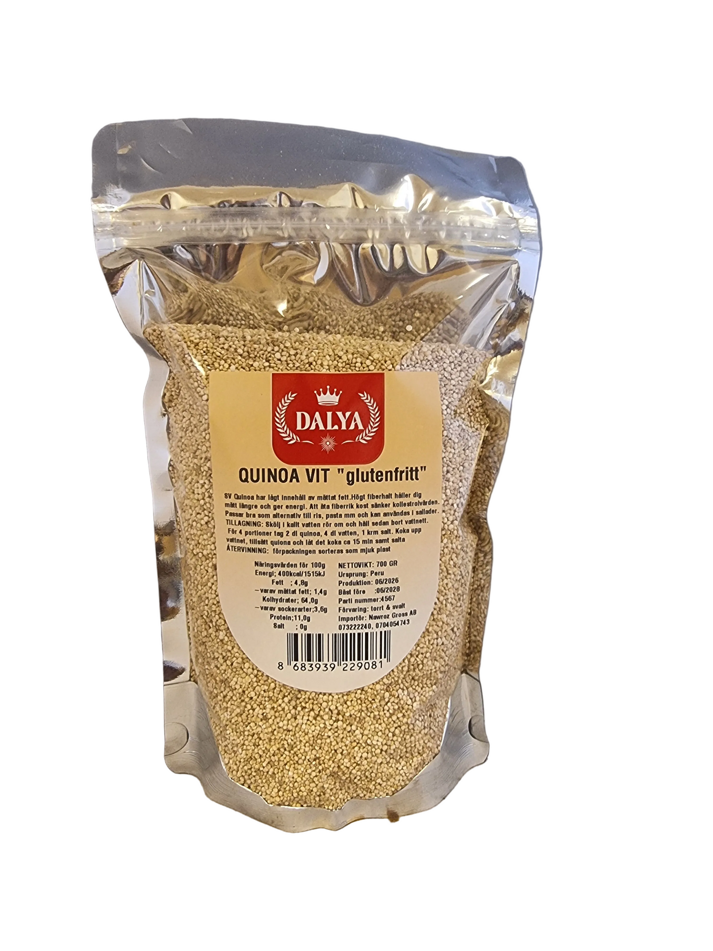 Dalya 700 gr kinoa vit