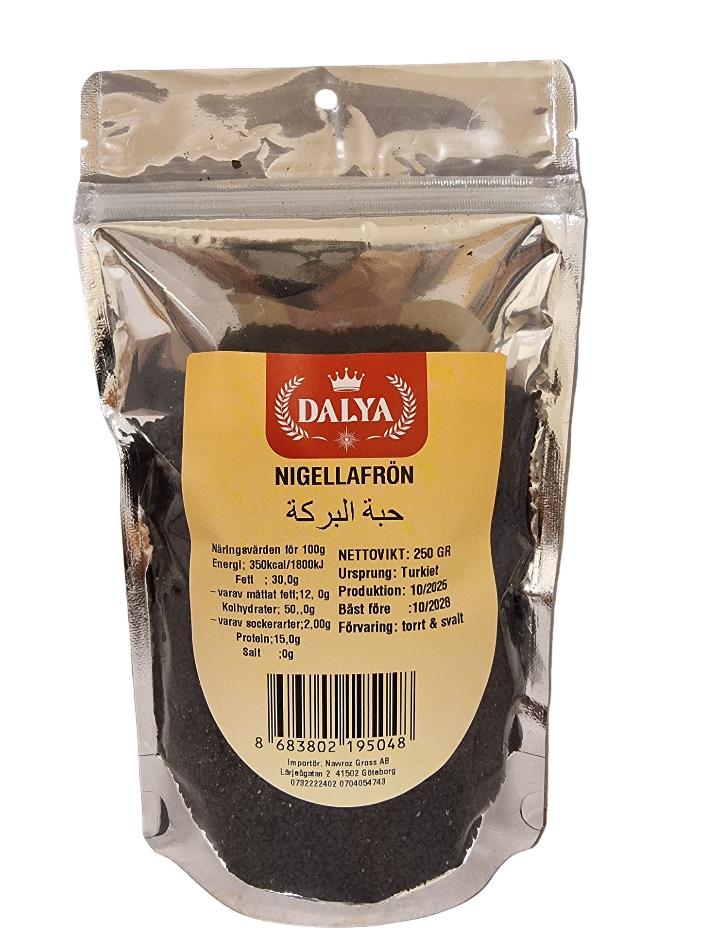 Dalya 250 gr nigellafrön