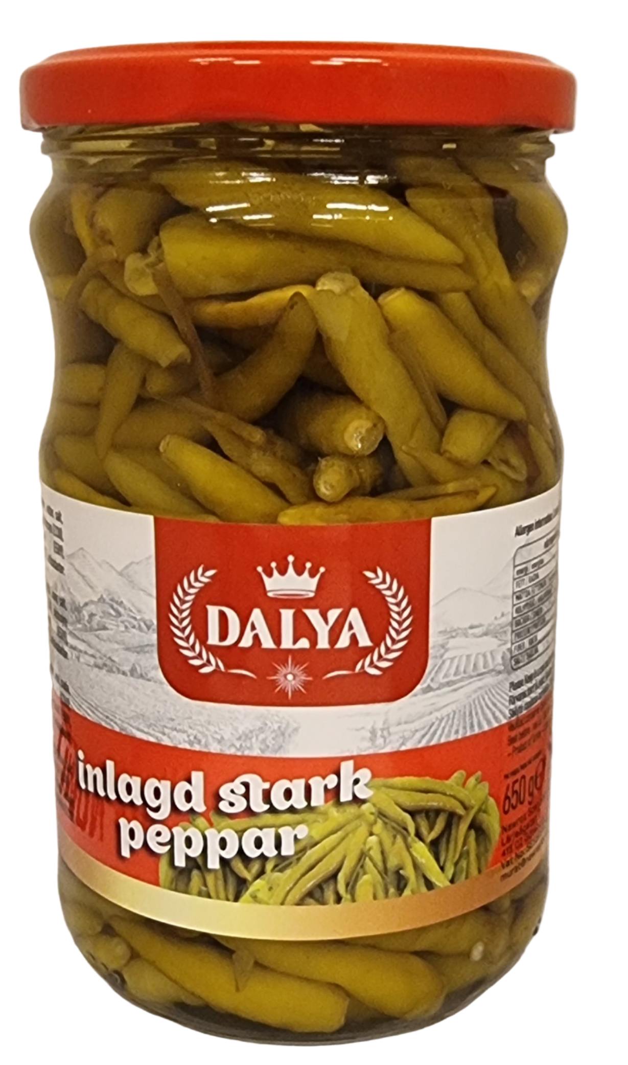 Dalya 650 gr stark yakan peppar