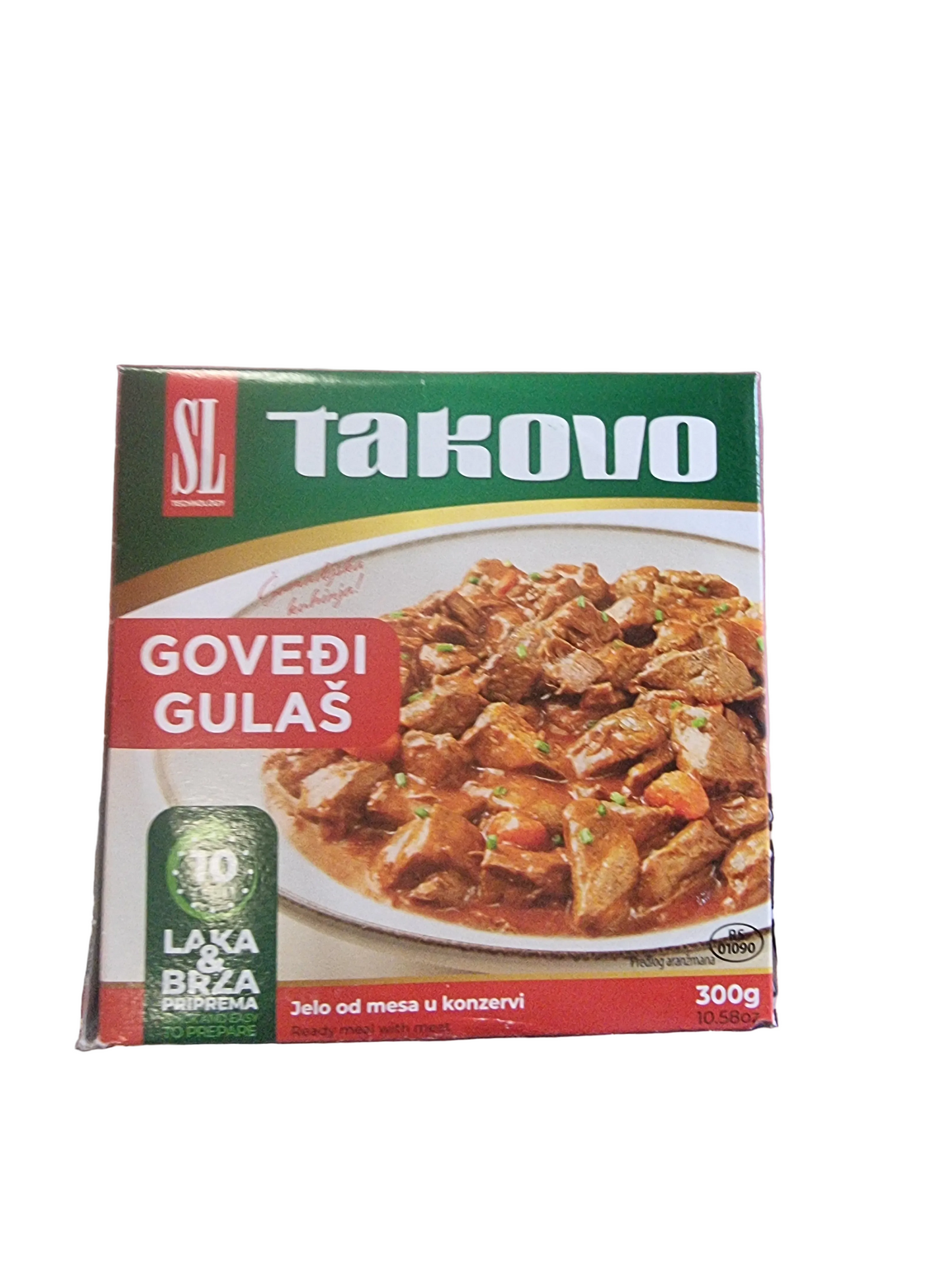 Takovo 300gr govedi gulash