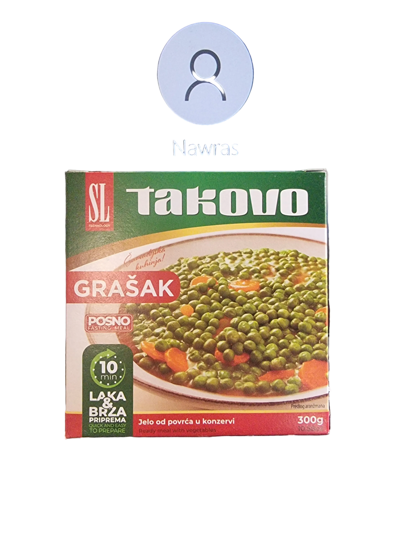 Takovo 300 gr grasak