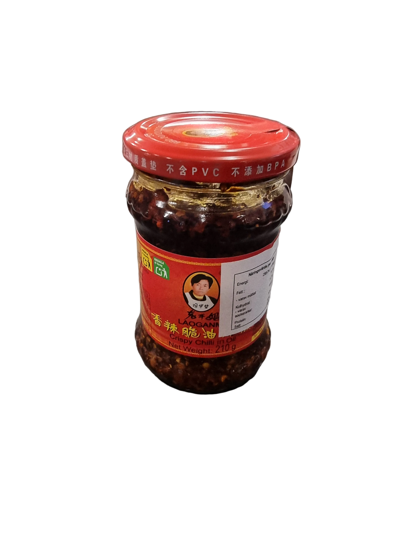 Laoganma 210 gr chrispy chili in oli