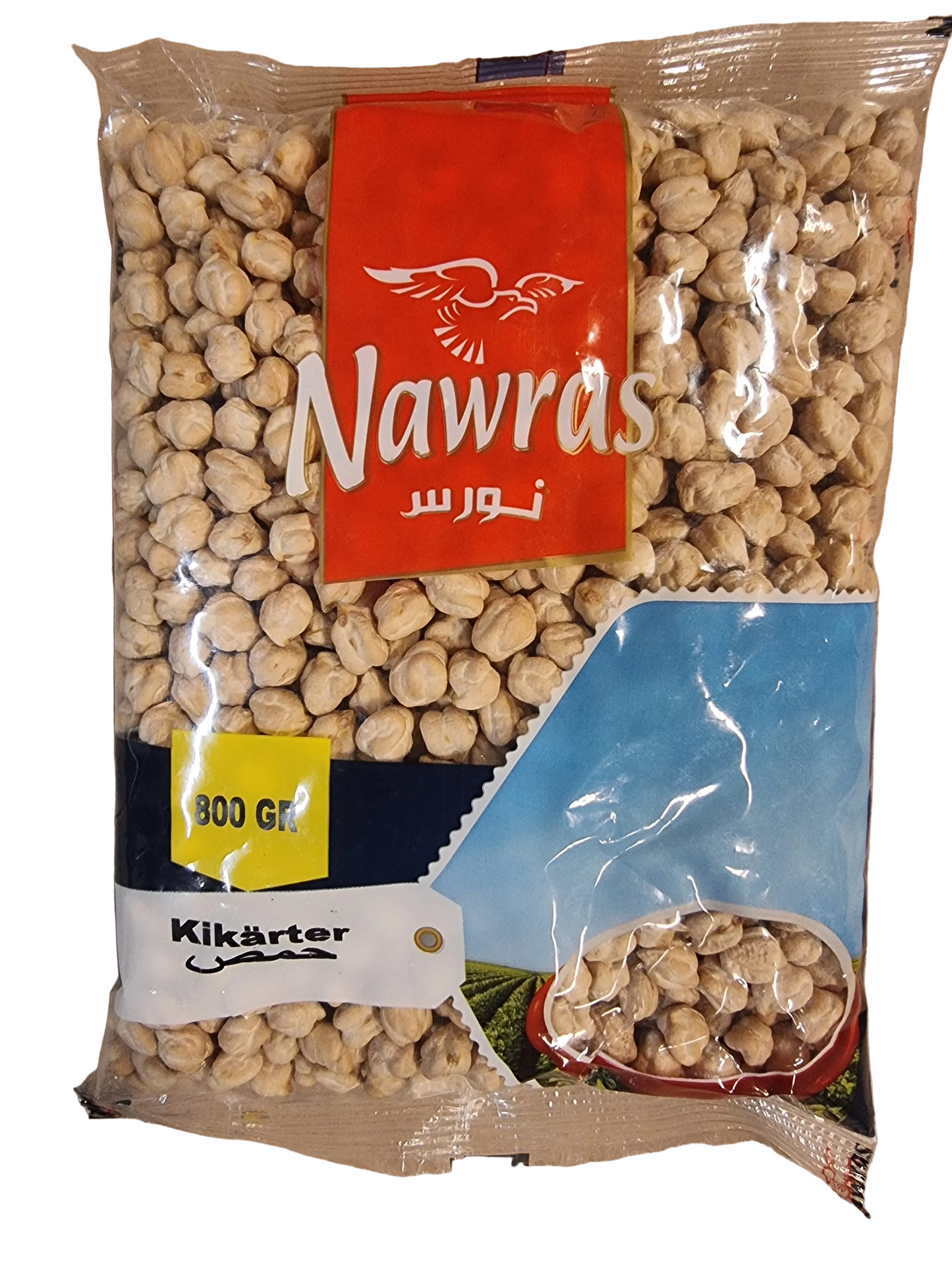Nawras 800 gr 12 mm kikärtor Mexico
