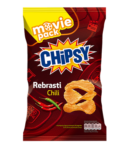 Cips Chipsy Chili X cut 230g