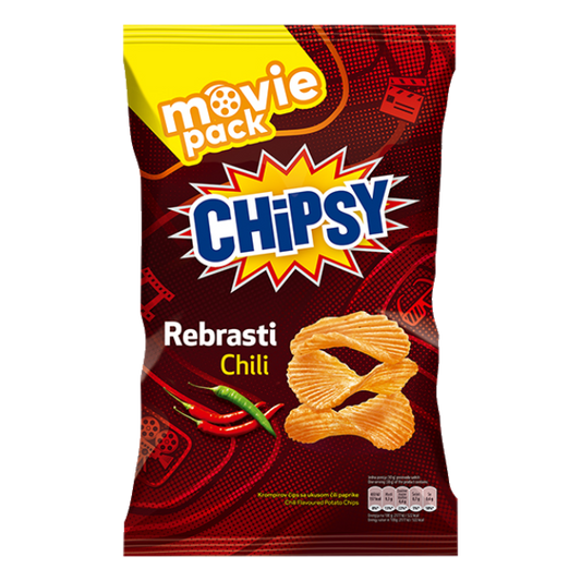 Cips Chipsy Chili X cut 230g