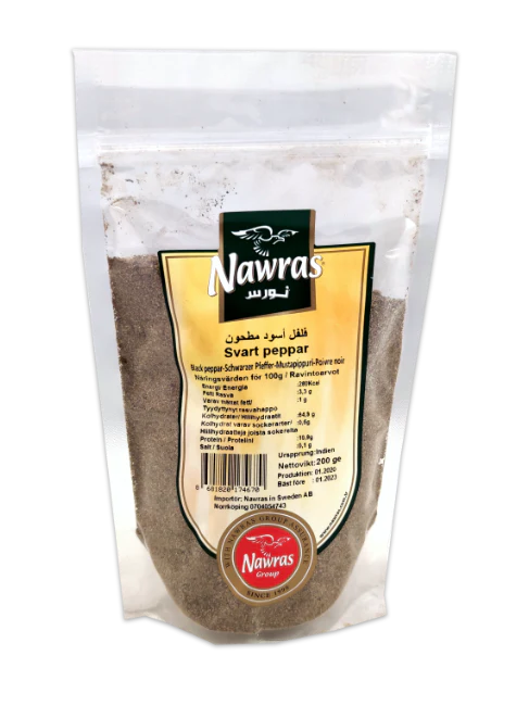 Nawras 200 gr svart peppar malen