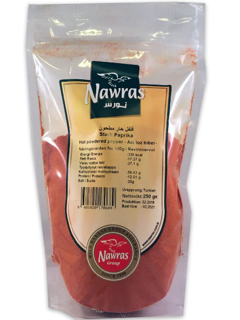 Nawras 250 gr Mild paprika