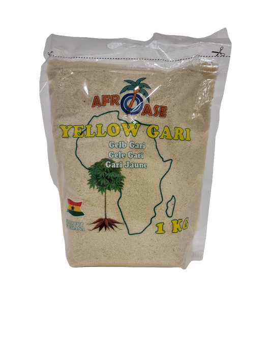 Afroase 1 kg yellow gari