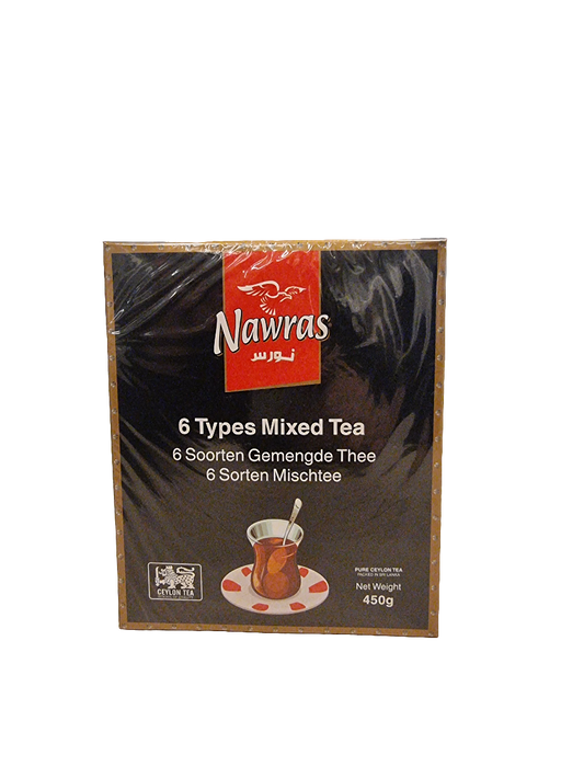 Nawras 450 gr mix ceylon te 6 sorter
