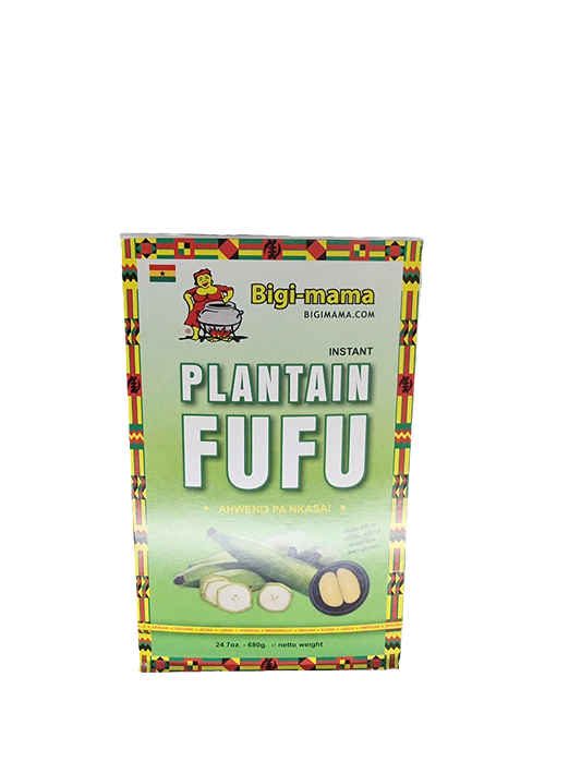 Bigi mama 680gr plantain fufu