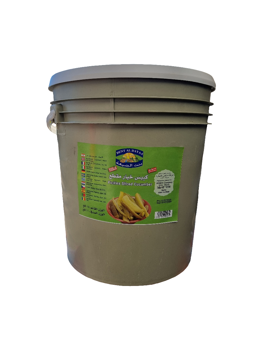 Bent al dayaa 10kg (netto) skivad gurka