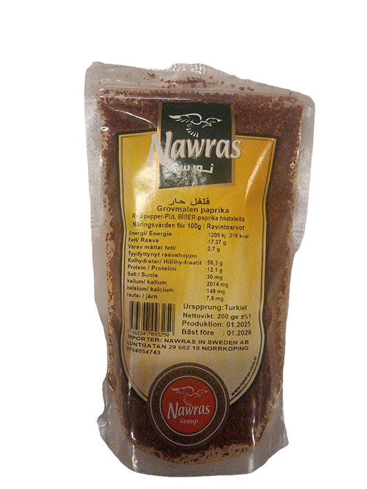 Nawras 200 gr "pul biber" grovmalen paprika