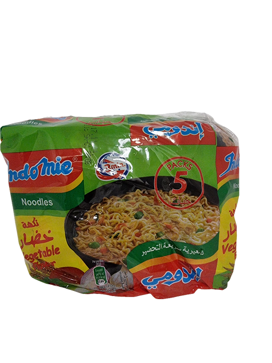 Indomie nudlar vegetarisk 5-pack