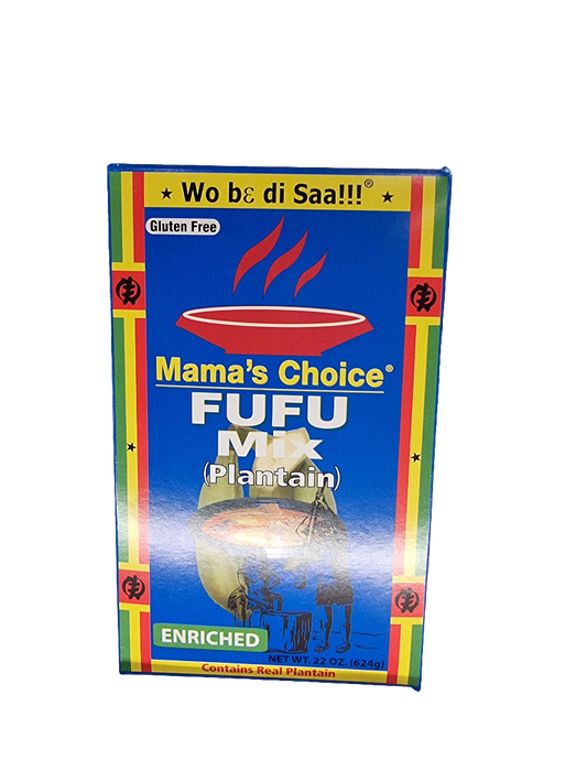 Mamas choice 624 plantain fufu mix