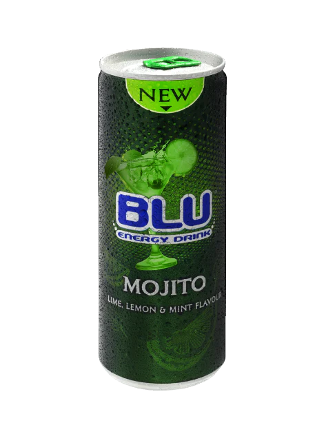 Blu 33 cl energy dryck mojito