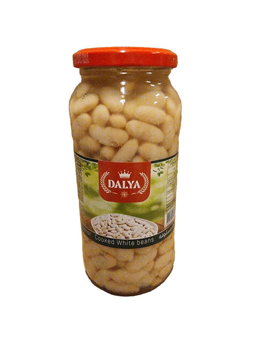 Dalya 540 gr kokta vita bönor
