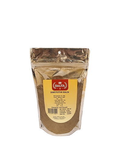 Dalya 200 gr svart peppar malen