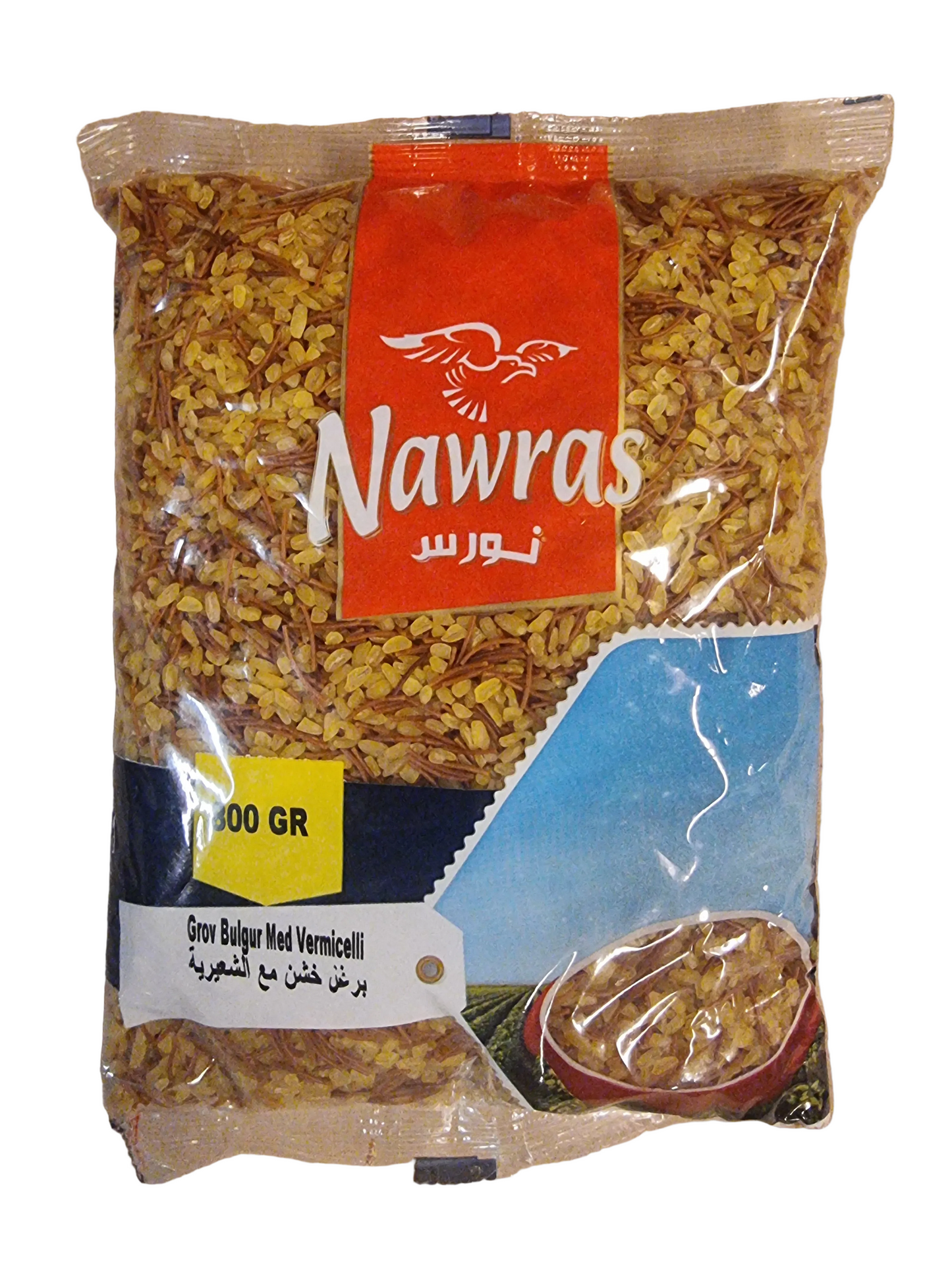 Nawras 800 gr pilavlik grov bulgur / rostat vermicelli