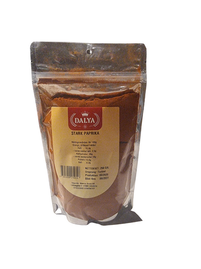 Dalya 250 gr stark paprika pulver