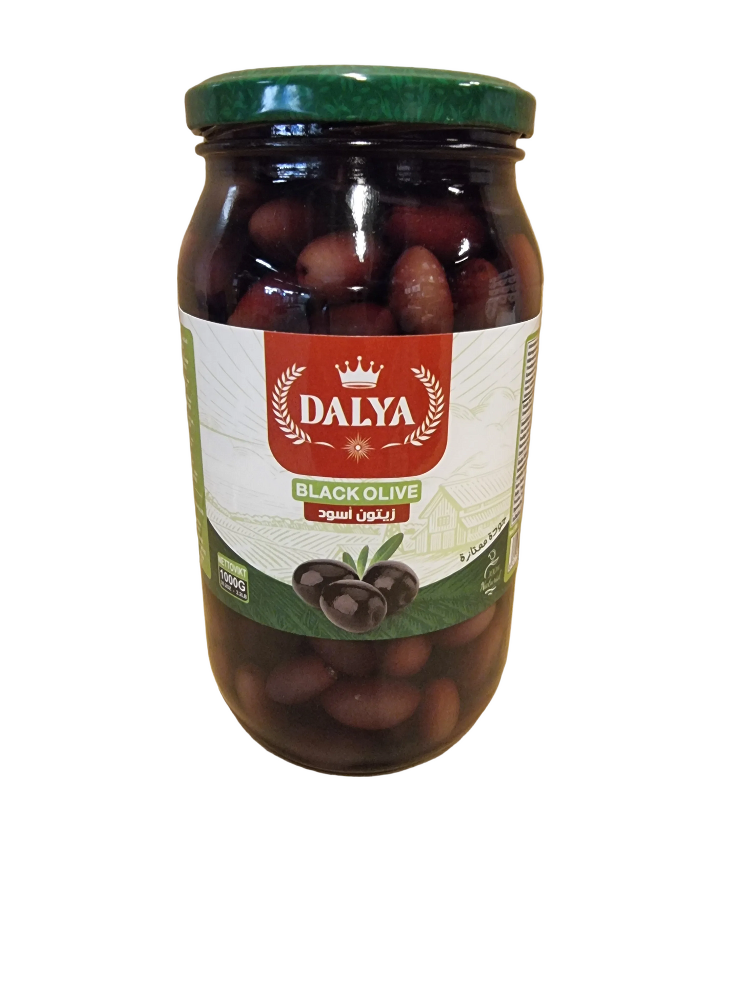 Dalya 1000 ml svarta oliver