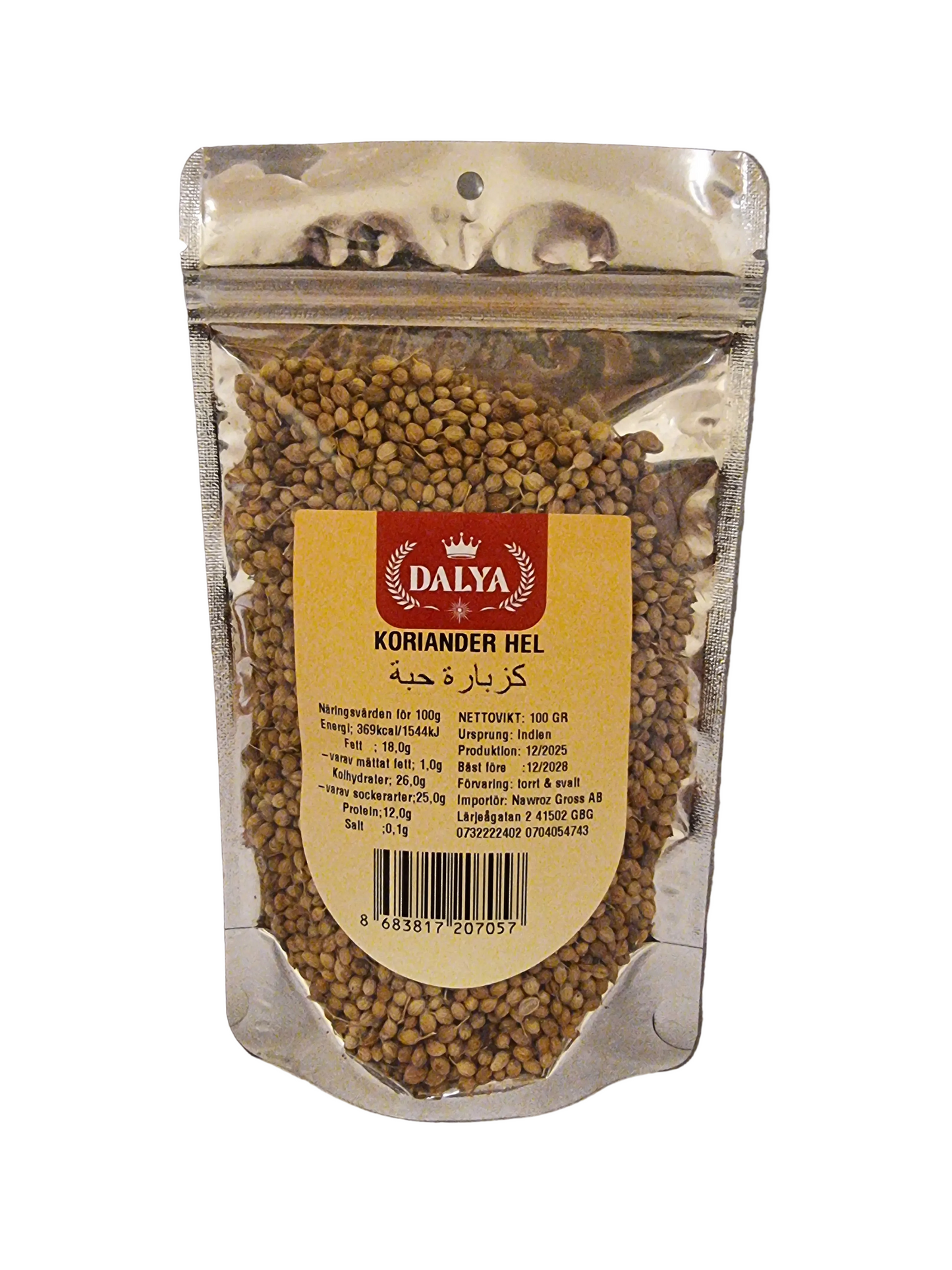 Dalya 100 gr koriander hel