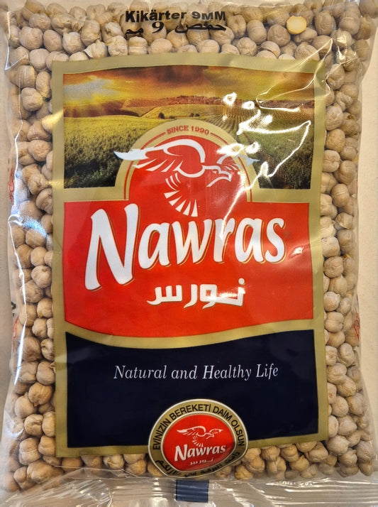Nawras 800 gr 9 mm kikärter