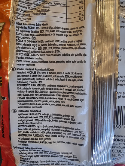 Nongshim 120gr Shin Kimchi nuddlar