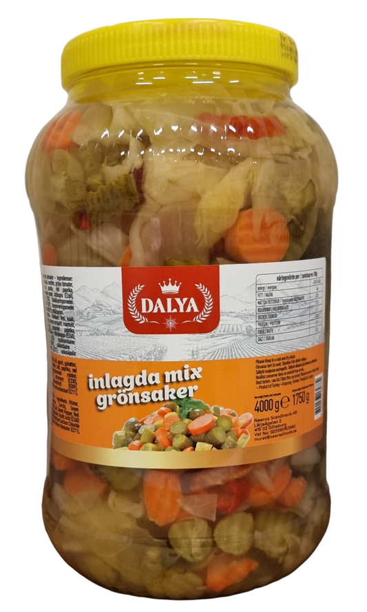 Dalya 4 kg brutto mix pickles