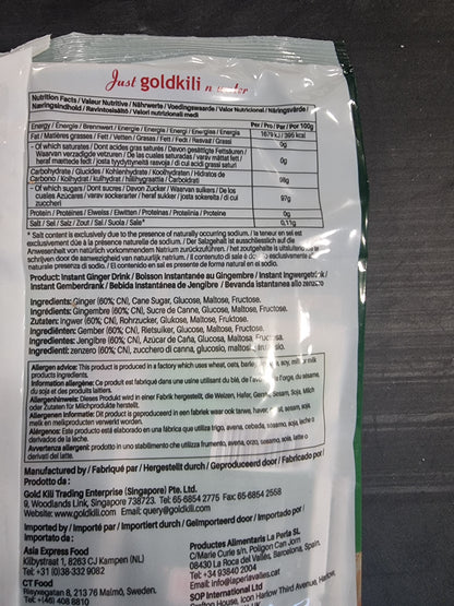 Gold kili 360gr ingefära te