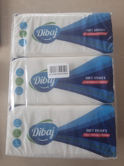 Dibaj 3-pack (3*500st) bordsservetter