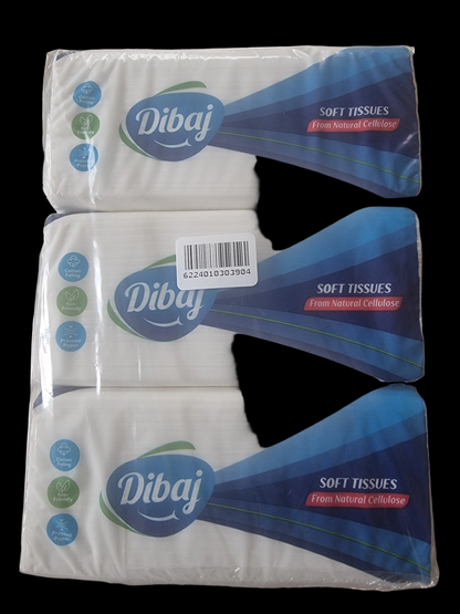 Dibaj 3-pack (3*500st) bordsservetter