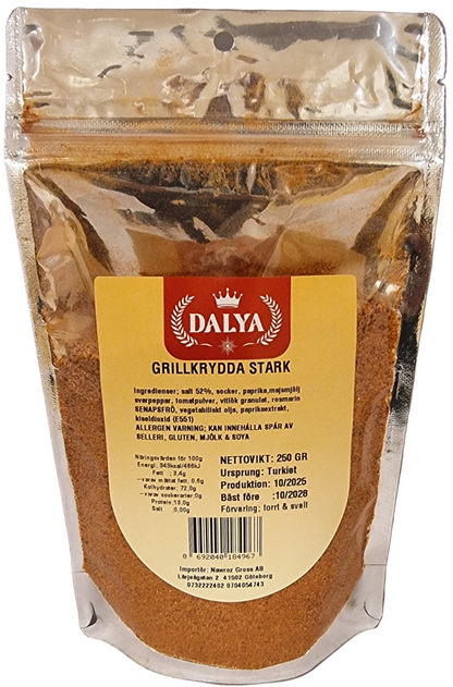 Dalya 250 gr grillkrydda " stark"